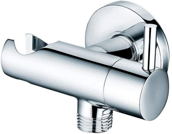 Ensemble douchette WC hygiènique RENOSTAR, douchette Paloma, flexible 1,25  m et robinet à monter sur réservoir WC réf. E44001 - LA CENTRALE PRO