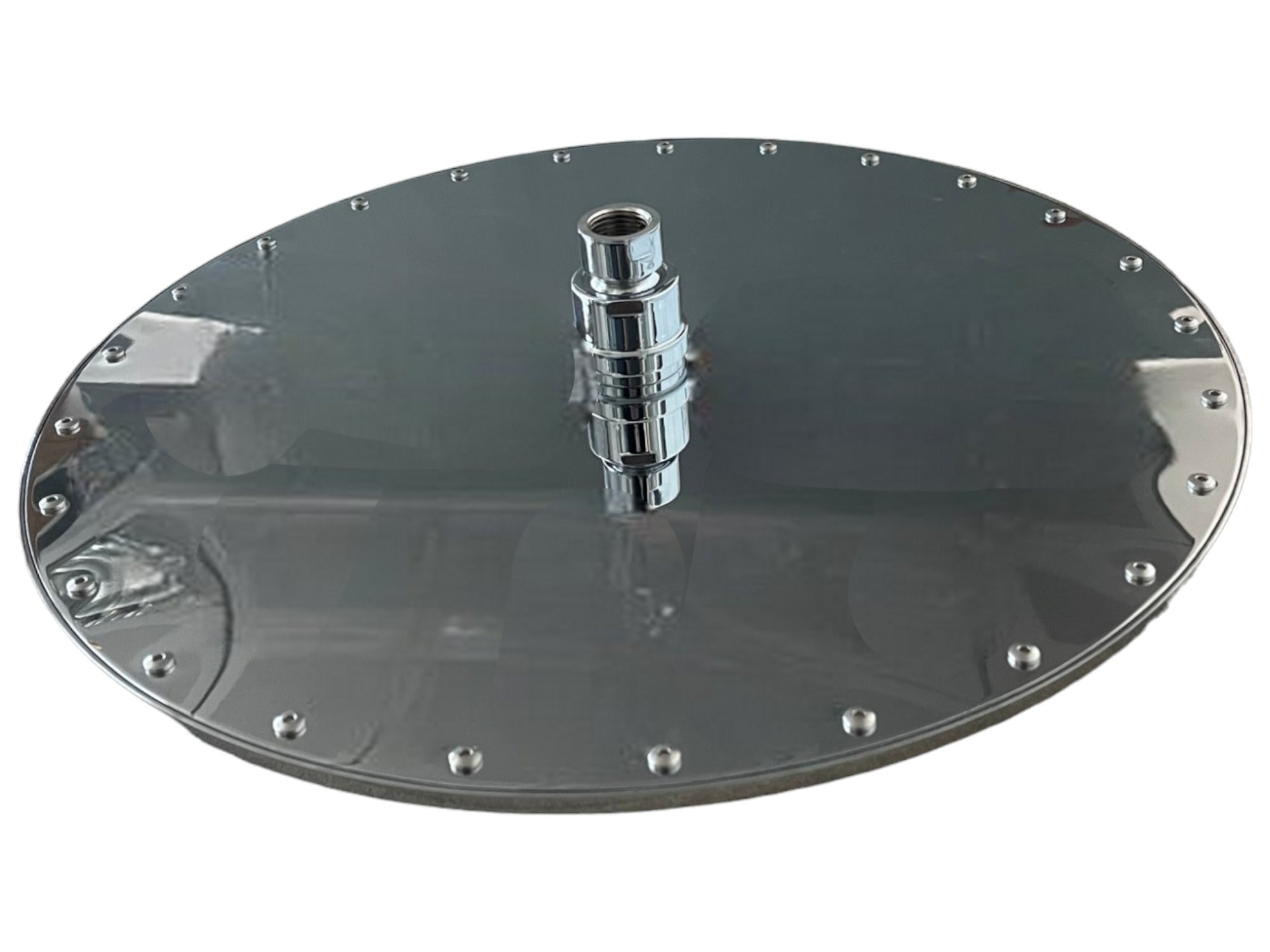 Soffione Doccia 8 Pollici A Pioggia | 100 Geti Silicone Anticalcare | Alta Pressione Con Risparmio Idrico - Foto 5