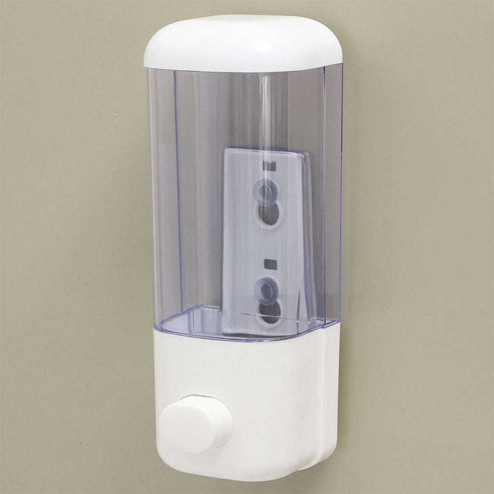 Dispenser erogatore per sapone o gel 480 ml a pulsante pressione abs