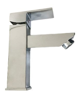 Rubinetto miscelatore quadrato per lavabo design moderno squadrato